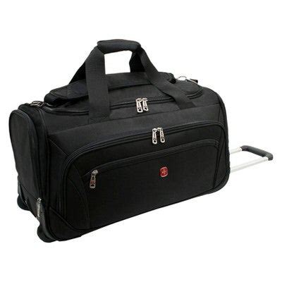 swiss gear rolling duffel bag|swiss gear 22 wheeled duffel.